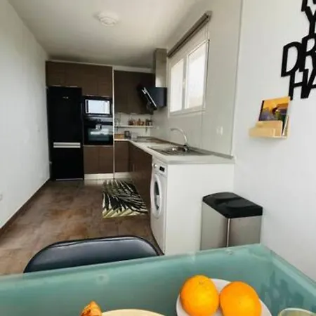 Апартаменты Bonito Apto Las Carmenes Sea Beach Bajamar Бахамар